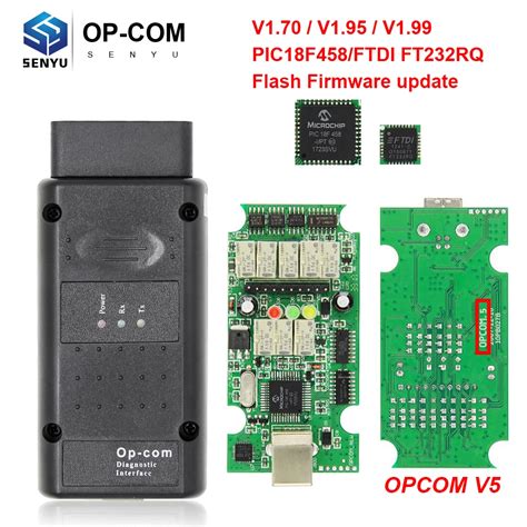 70 PIC18F458 FTDI flash firmware update OBD OBD2 Car Diagnostic Auto Cable opcom V5 For Opel OBD2 Diagnostic Tool. . Opcom ftdi update tool